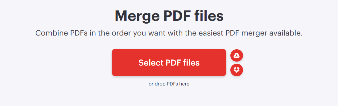 Merge PDF files online for free with iLovePDF tool, combine multiple PDFs into one with ease.