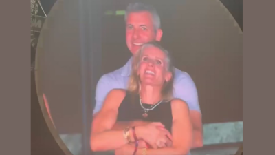 Astronomer CEO Andy Byron caught in awkward moment at Coldplay concert kiss cam